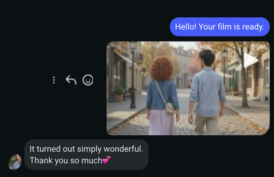 Customer review screenshot